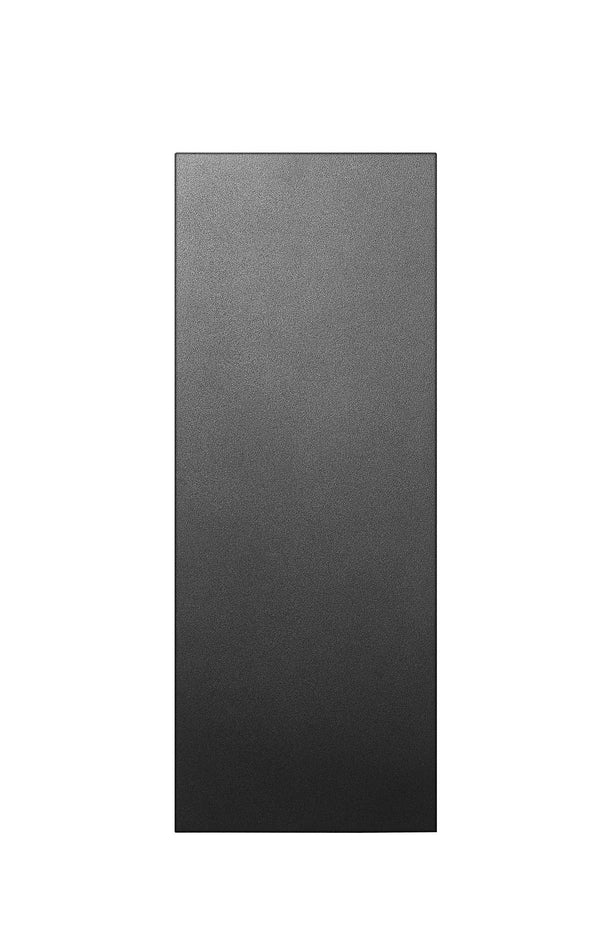 Landrum 1 Light Outdoor Wall Sconce in Black Finish