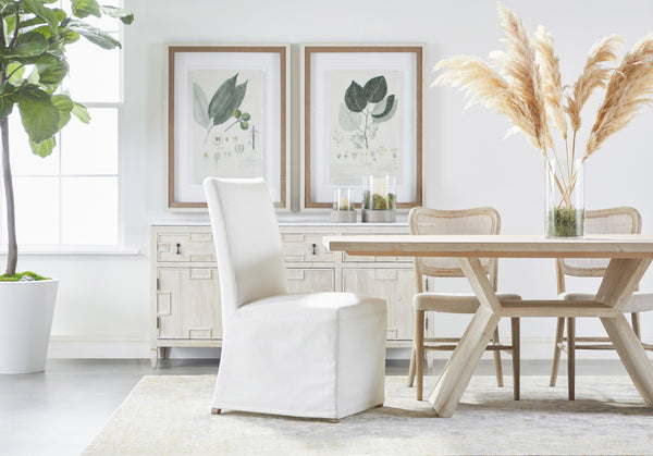 Levi Slipcover Dining Chair, Set of 2
