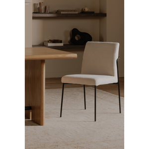 Danny Dining Chair Set of 2 in Ivory