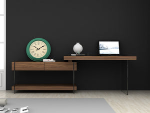 Tayla Desk White High Gloss