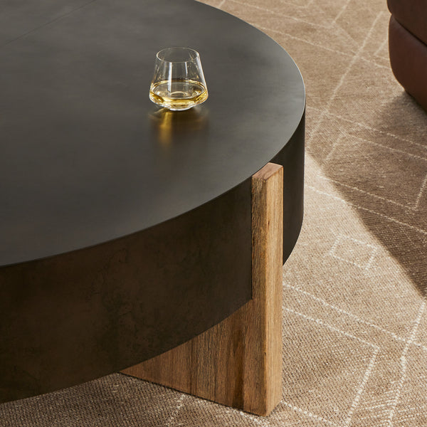 Bingham Large Coffee Table in Distressed