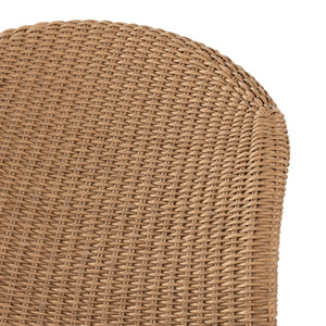 Portia Outdoor Occasional Chair In Vntg Nat