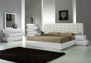 Weston King Size Bed In White