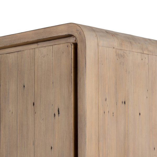 Everson Cabinet In Scrubbed Teak
