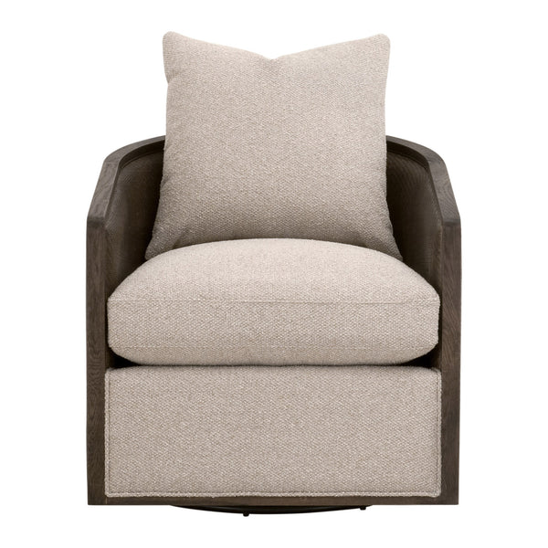 McGuire Swivel Club Chair