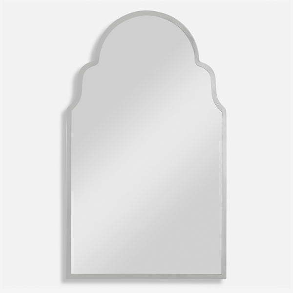 Brayden Nickel Arch Mirror