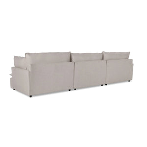 Caplan Modular Sectional - Deep Seating with Feather & Down