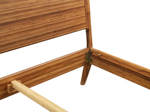 Ventura King Platform Bed, Amber