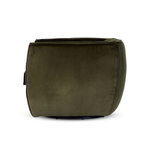 Rashi Swivel Chair In Surrey Olive