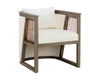 SALA LOUNGE CHAIR - LINOSO IVORY