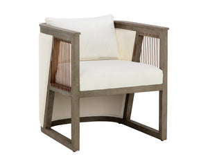 SALA LOUNGE CHAIR - LINOSO IVORY
