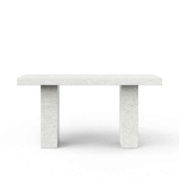 Ivory Terrazzo Bar Table