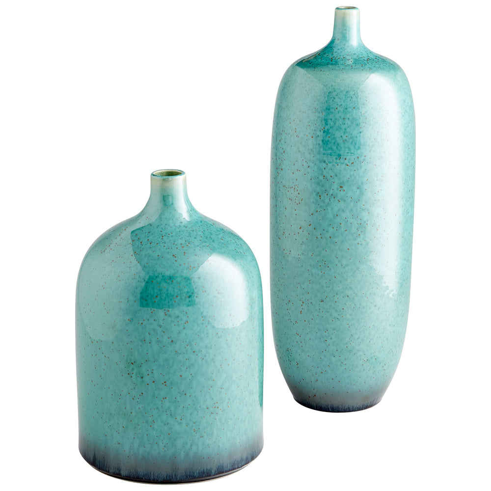Native Gloss Vase in Turquoise Glaze