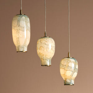 Helen Glass 1-Light Pendant, Small