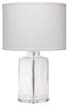 Napa Glass Table Lamp with Linen Shade