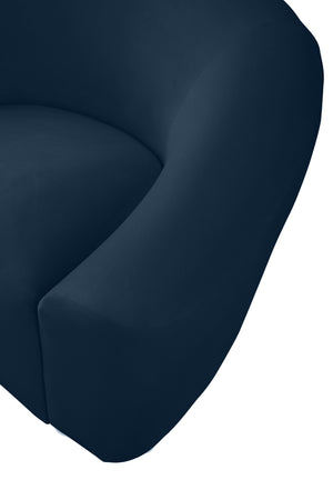Vivian Sofa In Navy Velvet