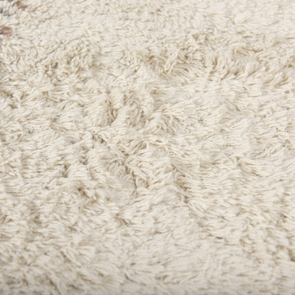 Carla 5x8 Earthy Neutrals Patterned Cotton Area Rug