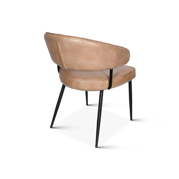 Dover Armchair, Antique Ivory Leather