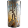Miombo Vase in Green and Blue