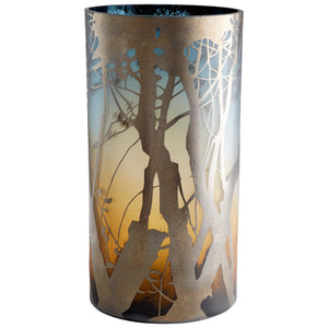 Miombo Vase in Green and Blue