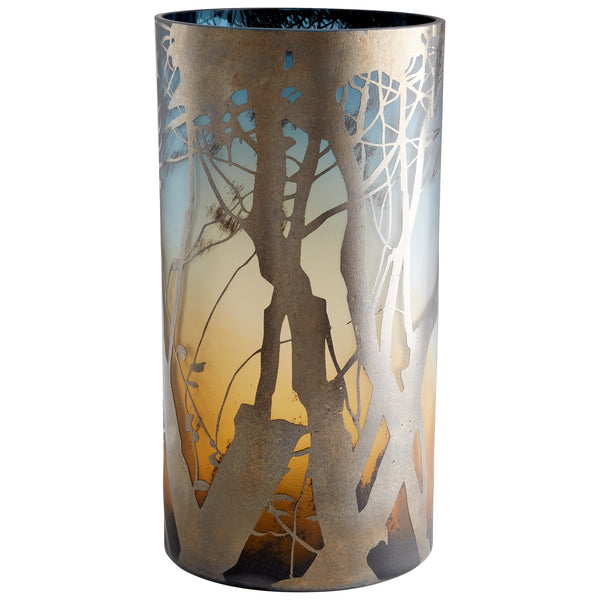 Miombo Vase in Green and Blue
