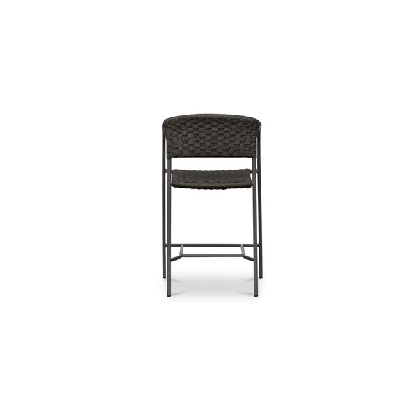 Moe's Zola Outdoor Counter Chair in Dark Brown