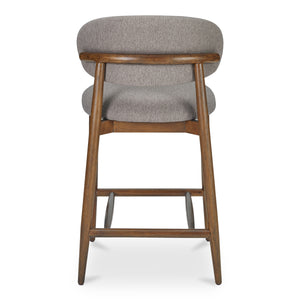 Ellie Counter Stool in Light Brown by Moe's