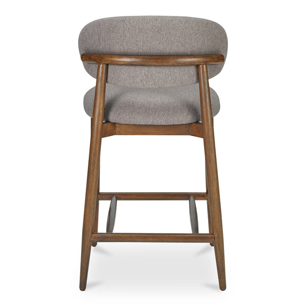 Ellie Counter Stool in Light Brown by Moe's