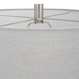 Twilight Satin Black Table Lamp