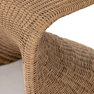 Portia Outdoor Dining Chair In Vintage Ntrl