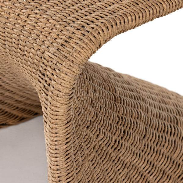 Portia Outdoor Dining Chair In Vintage Ntrl