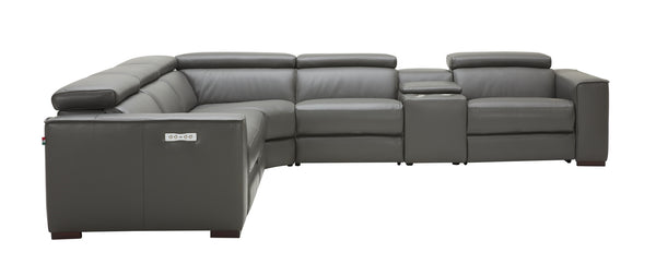 Killian Motion Sectional in Dark Grey