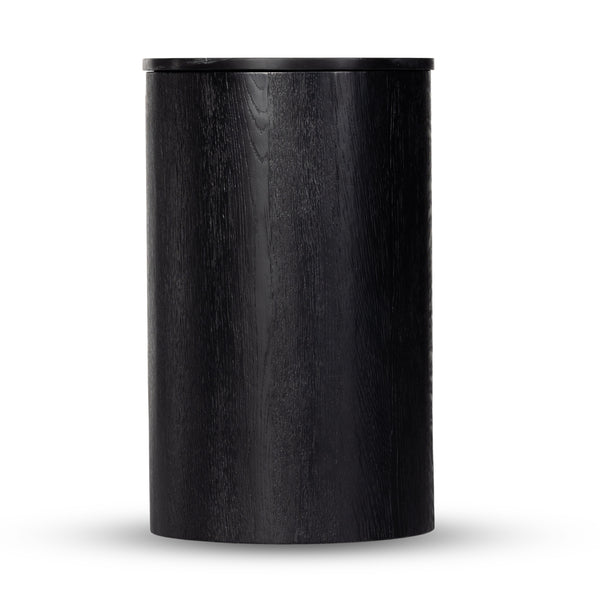 Giovani Media Console In Black Marble