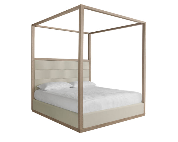 HOYOS CANOPY BED - KING - TOPAZ BEIGE