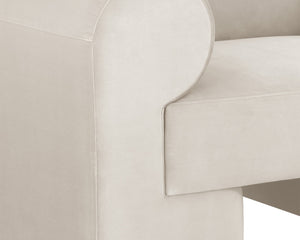 IONIC ARMCHAIR - MEG TAUPE