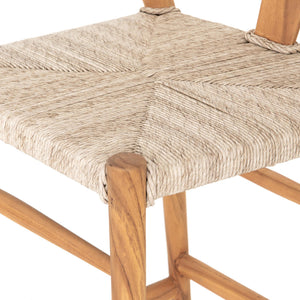 Muestra Bar Stool-Matte Sealed Teak