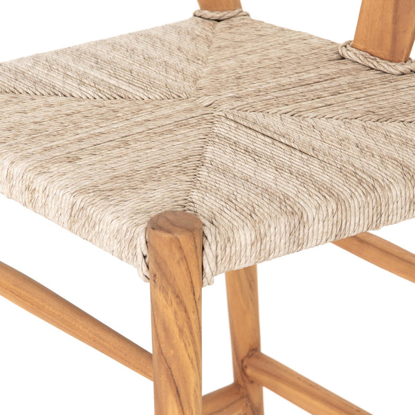 Muestra Bar Stool-Matte Sealed Teak