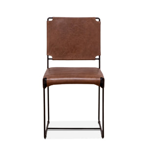New York Dining Chair Tobacco leather
