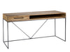 Colvin Desk in Natural Mango Wood and Iron