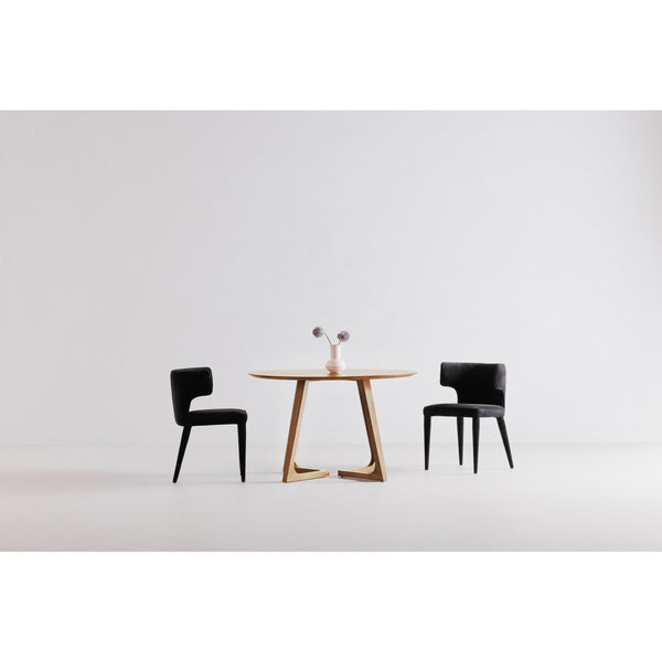 Moe's Godenza Round Dining Table in Natural Oak
