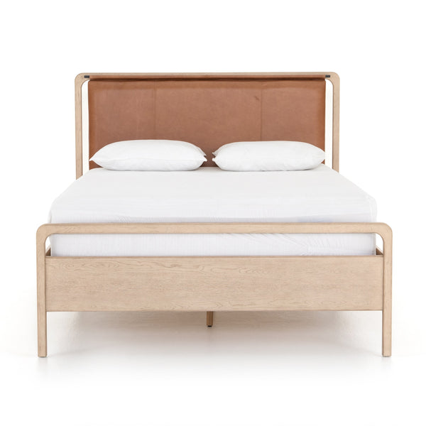 Rosedale Bed In Yucca Oak Veneer In Queen