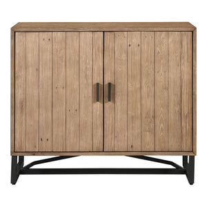 Sierra 2 Door Cabinet Natural Wood