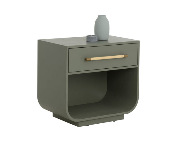 TARRANT NIGHTSTAND - SAGE GREEN