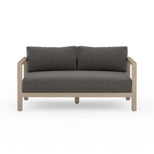 Sonoma Outdoor Sofa In 60" In Brown/Charcoal