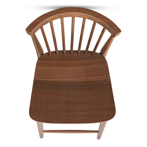 Marley Counter Stool in Walnut