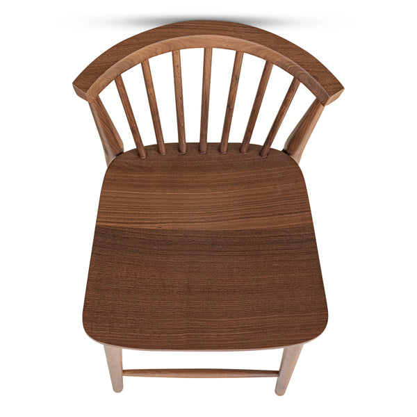 Marley Counter Stool in Walnut