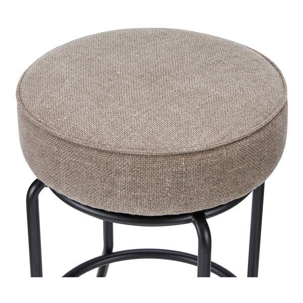 Kelsey Swivel Counter Stool with Iron Legs