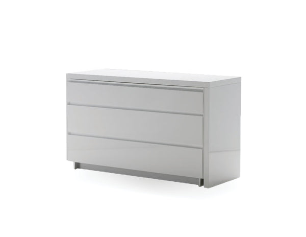 Savvy Extension Dresser in high gloss white