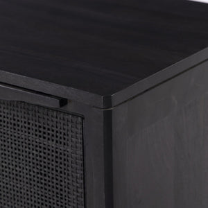 Sydney Nightstand - Black Wash