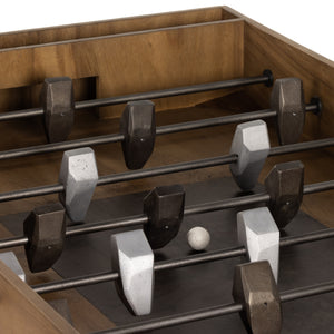 Foosball Table In Natural Brown Guanacaste